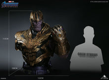 Load image into Gallery viewer, Queen Studios Half Body Thanos Bust