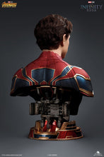 Load image into Gallery viewer, Queen Studios Life Size Iron Spiderman - Holland portrait
