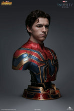 Load image into Gallery viewer, Queen Studios Life Size Iron Spiderman - Holland portrait