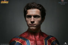 Load image into Gallery viewer, Queen Studios Life Size Iron Spiderman - Holland portrait