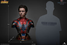 Load image into Gallery viewer, Queen Studios Life Size Iron Spiderman - Holland portrait