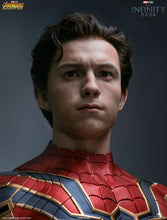 Load image into Gallery viewer, Queen Studios Life Size Iron Spiderman - Holland portrait