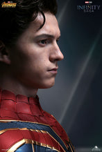 Load image into Gallery viewer, Queen Studios Life Size Iron Spiderman - Holland portrait