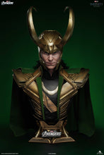 Load image into Gallery viewer, Queen Studios The Avengers Loki Bust 2.0 (helmet)