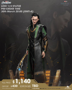Queen Studios 1/4 Loki