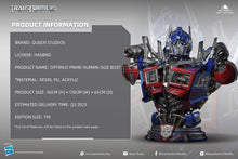 Load image into Gallery viewer, Queen Studios Life Size Optimus Prime Bust
