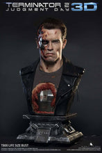 Load image into Gallery viewer, Queen Studios Life Size T2 T800 Bust