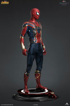 Load image into Gallery viewer, Queen Studios Life Size Iron Spider Statue