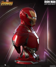Load image into Gallery viewer, Queen Studios Life Size Iron Man Mark 50 Bust - Clean