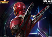 Load image into Gallery viewer, Queen Studios Life Size Iron Man Mark 50 Bust - Battle Damage