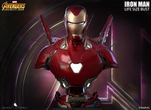 Load image into Gallery viewer, Queen Studios Life Size Iron Man Mark 50 Bust - Clean