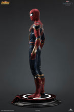 Load image into Gallery viewer, Queen Studios Life Size Iron Spider Statue