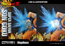 Load image into Gallery viewer, Prime 1 DBZ Super Saiyan Son Goku DX (Without logo stand) - Deposit Only
