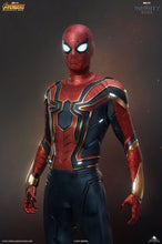 Load image into Gallery viewer, Queen Studios Life Size Iron Spider Statue
