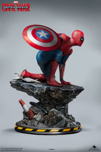 Queen Studios 1/ Avenger Civil War Spiderman - Premium