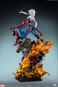 Queen Studios 1/4 Amazing Spiderman Spider-Verse Trio Statue