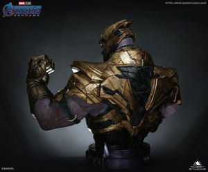 Queen Studios Half Body Thanos Bust