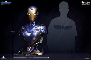 Queen Studios Life Size Iron Man Mark 49 Bust