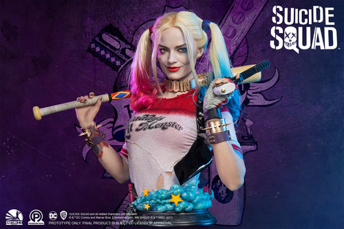 Infinity Studio DC Series Life Size Bust (Suicide Squad Harley Quinn)