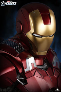 Queen Studios Life Size Iron Man Mark 7 Bust