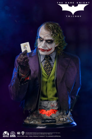 Infinity Studio X Penguin Toys DC Series Life Size Bust “The Dark Knight” The Joker