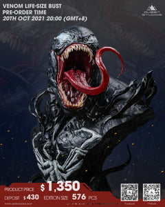 Queen Studios Life Size Venom Bust