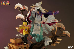 HEX Collectibles Shindou Hikaru and Fujiwara no Sai Elite Dynamic Statue