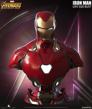 Load image into Gallery viewer, Queen Studios Life Size Iron Man Mark 50 Bust - Clean
