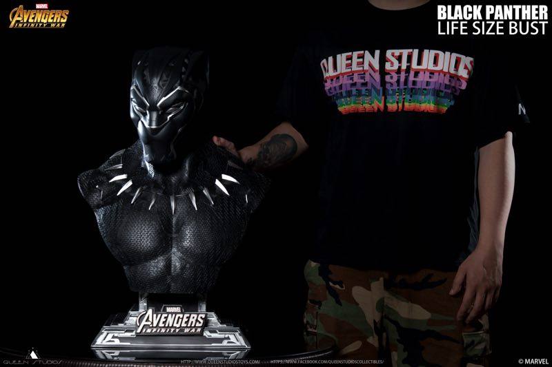 Queen Studios Life Size Black Panther (Ready Stock)