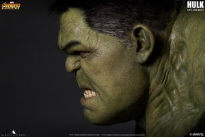 Queen Studios Life Size Hulk Bust