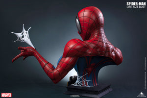 Queen Studios Life Size Comic Spiderman Bust
