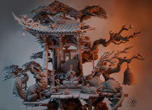 Load image into Gallery viewer, 袁星亮 《枯榮寺》灰模版 - Yuan Xing Liang - &lt;Temple - Ku Rong Si&gt; - Grey kit