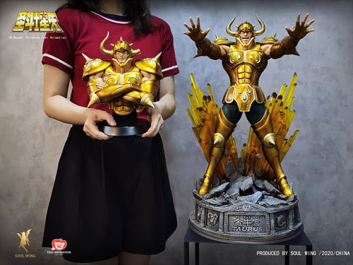 Soul Wing 1/4 Saint Seiya Gold Myth Cloth Series - Taurus Aldebaran - Ready Stock