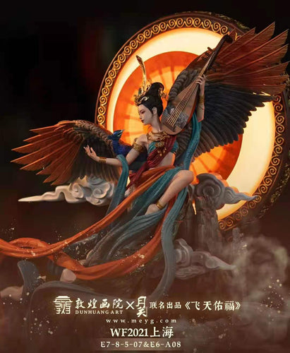 The Art of Dun Huang - flying (licensed by DunHuang art)