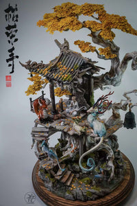 Yuan Xing Liang Temple Ku Rong Si - Painted